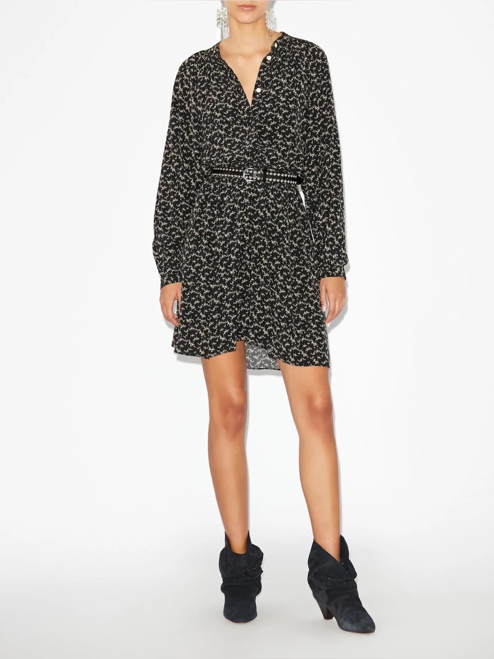 MARANT ÉTOILE floral print dress